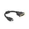 DELOCK Adapter HDMI St > DVI 24+5 Bu 4K 30Hz 0,20m (65206)