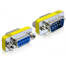 DELOCK Adapter Serial Sub-D 9 pin male &gt; Sub-D 9 pin female – Port Saver kábel és adapter