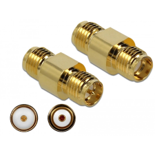 DELOCK Adapter, SMA csatlakozóhüvely apa RP-SMA csatlakozóhüvely 10 GHz kábel és adapter