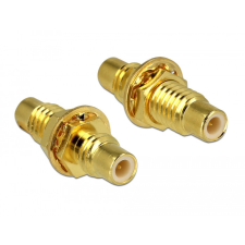 DELOCK Adapter, SMC hüvely &gt; SMC hüvely, panelrögzítés kábel és adapter