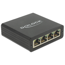 DELOCK Adapter USB 3.0 &gt; 4 x Gigabit LAN kábel és adapter