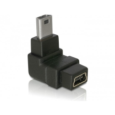 DELOCK Adapter USB-B mini 5tűs male/female 90 derékszögű (65097) kábel és adapter