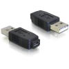  Delock adapter USB micro-A+B anya USB2.0-A apa
