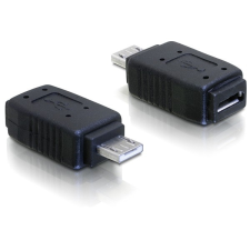 DELOCK adapter USB micro-A+B anya USB micro-A-apa kábel és adapter
