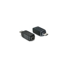 DELOCK adapter USB micro (M) - USB mini (F) kábel és adapter