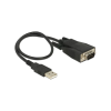DELOCK Adapter USB Type-A -> Seriell RS232 DB9-St ESD  35cm (62958)