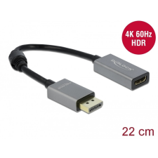  Delock Aktív DisplayPort 1.4 - HDMI átalakító 4K 60 Hz (HDR) kábel és adapter