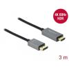 DELOCK Aktív DisplayPort 1.4 - HDMI kábel 4K 60 Hz (HDR) 3 méter hosszú