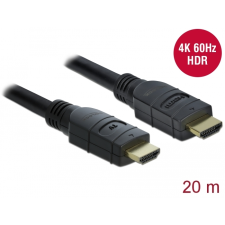 DELOCK Aktív HDMI kábel 20.0m Fekete (85286) kábel és adapter
