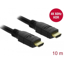  Delock Aktív HDMI kábel 4K 60 Hz 10 m kábel és adapter