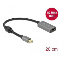 DELOCK Aktív mini DisplayPort 1.4 - HDMI átalakító 4K 60 Hz (HDR) kábel és adapter