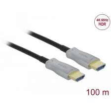 DELOCK Aktív optikai kábel HDMI 4K 60 Hz 100 m (84137) audió/videó kellék, kábel és adapter