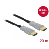 DELOCK Aktív optikai kábel HDMI 4K 60 Hz 20 m