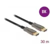 DELOCK Aktív optikai kábel HDMI 8K 60 Hz 30 m (DL84040)