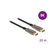 DELOCK Aktives Optisches Kabel HDMI 8K 60Hz 20m (84038) kábel és adapter