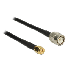 DELOCK antennakábel TNC dugó > SMA dugó CFD200 7,5m (89499) (DE89499) kábel és adapter