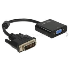 DELOCK Átalakító DVI-D 24+1 male to VGA female, fekete (DL65658) kábel és adapter