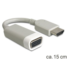 DELOCK Átalakító HDMI-A male to VGA female kábel és adapter