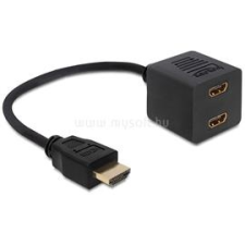 DELOCK Átalakító HDMI male to 2x HDMI female (DL65226) kábel és adapter