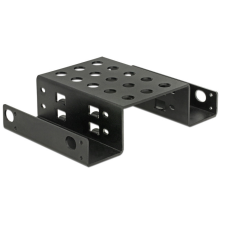 DELOCK Beépíto keret 2 x 2.5 - 5.25 , fekete kábel és adapter