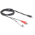 DELOCK Cable Audio 3.5 mm stereo jack male > 2x RCA male 5m (84212)