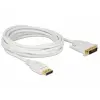 DELOCK Cable Displayport 1.2 male > DVI 24+1 male
