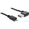 DELOCK Cable EASY-USB 2.0-A male left/right angled