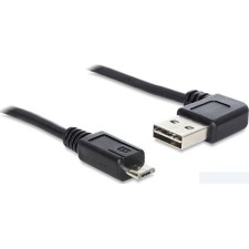 DELOCK Cable EASY-USB 2.0-A male left/right angled kábel és adapter