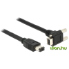 DELOCK Cable FireWire FW400 6Pin -> FW800 9Pin 90°