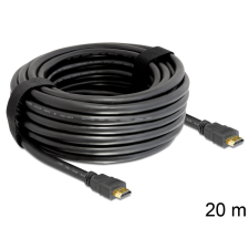 DELOCK Cable High Speed HDMI with Ethernet – HDMI A male &gt; HDMI A male 20m kábel és adapter