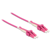 DELOCK Cable Optical Fibre LC > LC Multimode OM4 Uniboot 3m