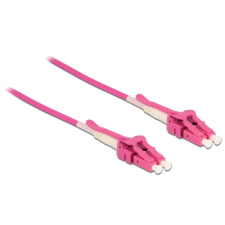 DELOCK Cable Optical Fibre LC > LC Multimode OM4 Uniboot 3m kábel és adapter