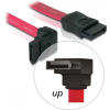 DELOCK cable SATA 30cm up/straight red