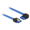 DELOCK Cable SATA 6 Gb/s receptacle straight>recep
