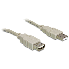 DELOCK Cable USB 2.0 extension A/A 1,8m kábel és adapter