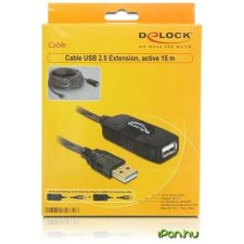 DELOCK Cable USB 2.0 Extension active 15m kábel és adapter