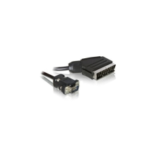 DELOCK Cable Video Scart male (output) &gt; VGA male (input) 2m kábel és adapter
