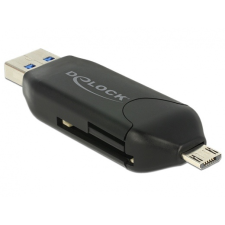 DELOCK CARD READER DELOCK Micro USB OTG-kártyaolvasó + US kártyaolvasó