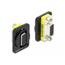 DELOCK D-típusú Modul VGA 15 érintkezős hüvely - hüvely (86792) (86792) kábel és adapter