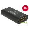 DELOCK Delock 11462 HDMI (anya - anya) jelerősítő - Fekete