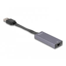 DELOCK Delock A-típusú USB adapter 2,5 Gigabit LAN vékony kábel és adapter