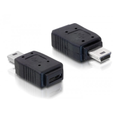 DELOCK DeLock Adapter USB mini male > USB micro-A+B female (65155) kábel és adapter