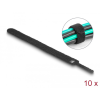 DELOCK Delock Befűzős kábelkötegelő hossza 150 mm fekete 12 mm, 10 db.