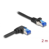 DELOCK DeLock CAT6A S-FTP Patch Cable 2m Black