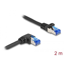 DELOCK DeLock CAT6A S-FTP Patch Cable 2m Black kábel és adapter