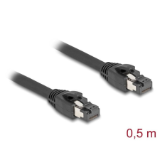 DELOCK DeLock CAT8.1 S-FTP Patch Cable 0,5m Black kábel és adapter