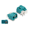 DELOCK Delock HDMTD szimpla + Táptűs (Powerpin) apa hajlított PCB