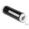 DELOCK Delock hidegen zsugorodó cső 35 mm x 130 mm 2 db fekete