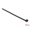 DELOCK Delock Kábelkötegelő 800 x 8,8 mm (H x Sz), 10 darab fekete