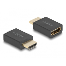 DELOCK Delock Nagy sebességű HDMI Ethernet adapterrel apa - anya 8K 60 Hz fekete kábel és adapter